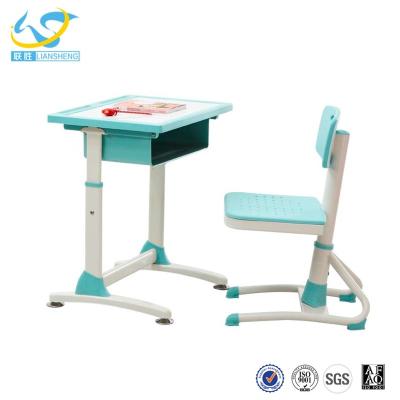 China Simple Modern Comfortable Environmental Protection Student Desk And Chair Sets for sale