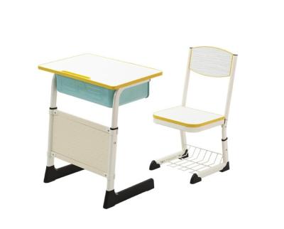 China Simple Modern Wholesale Two Seater 2 Person School Table for sale