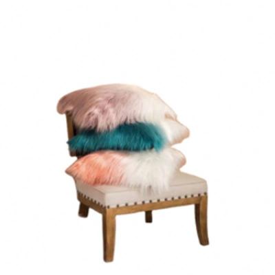 China Luxury Fur Sofa Cushion Covers Pillow Cases Faux Fur Pillow Cover China Custom Made Decor Viable Supplier for sale