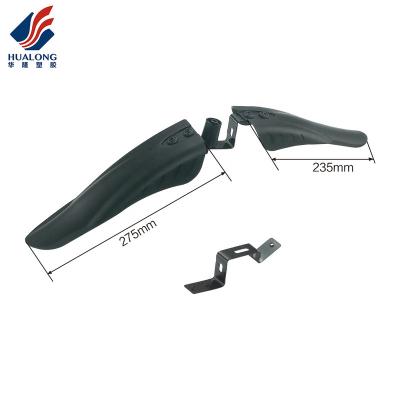 China Ningbo HUALONG Bicycle Parts Front+Rear Mudguards Easy-Adjust Durable Bicycle Mudguards for sale