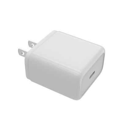 China Mobile Phone PD 20W USB-C Charger Adapter For iPhone Charger EU USA UK Plug 20w USB-c Fast Wall Charger for sale