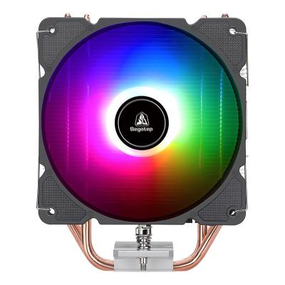 China Computer Case New Product Mute Fan CPU Cooling RGB PWM Fan CPU Cooler Heatsink for sale