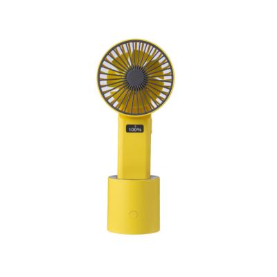 China New Multi Function Fan Head Desk Table Handheld Personal Shaking Fan with USB Rechargeable Battery Chargeable Fan for Outdoor Home Office Travel for sale