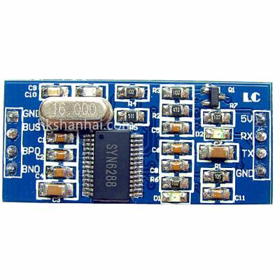 China Cost-effective SYN6288 TTS module smart home voice module speech synthesis text to penny for sale