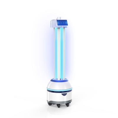 China Hotels Hospital Disinfection Equipment Robot Sterilizer Warehouse Disinfection Robot UV-C Sterilization Robot for sale