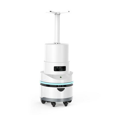 China Multifunctional Intelligent Robot Operation Disinfection Sterilizer Hotels Disinfection Spraying Robot For Mall à venda