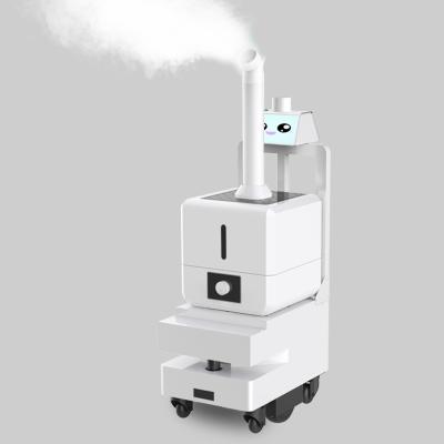 Китай New medical treatment smart Reeman spray disinfection robot easy to operate disinfection spray robot продается