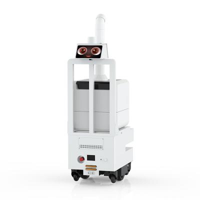 China REEMAN hotels spray robot operation disinfection robot snap sterilization spray return to charge AGV robot en venta