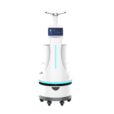 China Robotic Hotels Commercial Grade Hygiene Disinfection Robot Automatic Intelligent Spray Disinfect Spray Sterilization Robot en venta