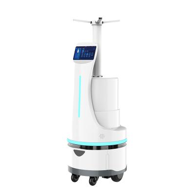 Cina Shopping Mall Wholesale Price Safety Medical Sprayer Remote Control Robotic Disinfection Sterilizer Disinfecting Robots in vendita