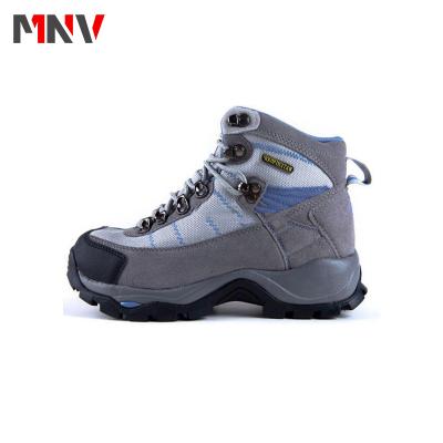 China 2020 Hot Selling Brand Rubber Outdoor Men Boots Cowskin High Quality Hiking Shoes Waterproof for sale