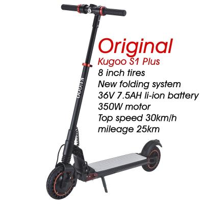 China Eu Stream Free Duty Unisex Kugoo S1 Plus Most Electric Scooter Factory Directly S1plus Kugoo Kirin S1 for sale