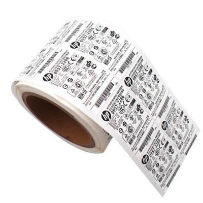 China Strong Viscosity Factory Manufacture Various Printing Waterproof Strong Viscosity Label for sale