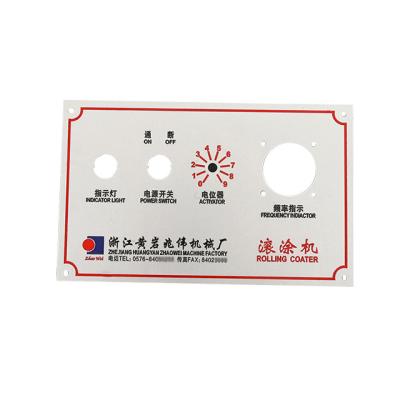 China Hot Selling Unique Design Metal Fine Carving Printing Self Adhesive Metal Nameplate for sale