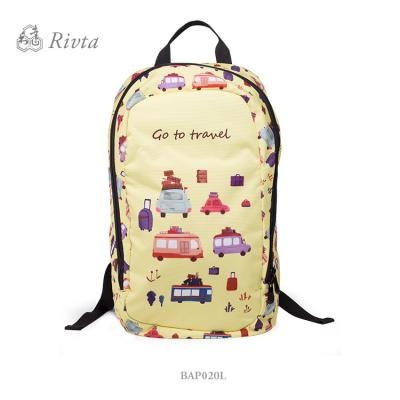 China Anti-theft girls school bag, backpack bag for teenagers, cartoon printing travel bag for sale