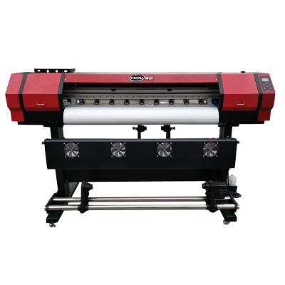 China Printing shops YANTU 1300mm single head eco solvent printer machine (dx5/dx7/xp600/4720 printheads optional, looking for oversea agent) for sale