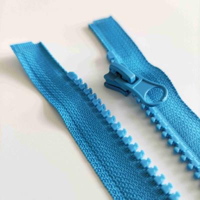 China Factory Wholesale Sewing Workable Sewing Down Jacket Tool #5 Open End Customer Length Resin Eco-Friendly Zipper for sale