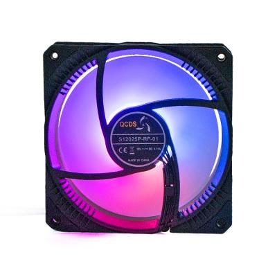 China Factory New Design Computer Case Factory New Design DC 12V 120MM Fans PC Fan RGB Silent Quiet Computer Fans for sale