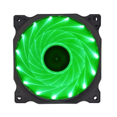 China Computer Case Pccooler LED Fan Quiet Computer Case Fan RGB Green Light 120mm PC RGB LED Cool Fans for sale