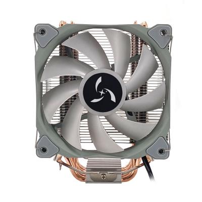 China Hot Sale 6 Graphics Card Heat Pipes Computer CPU Heatsink PC CPU Cooling Chassis Fan 120mm Without Light Version for sale