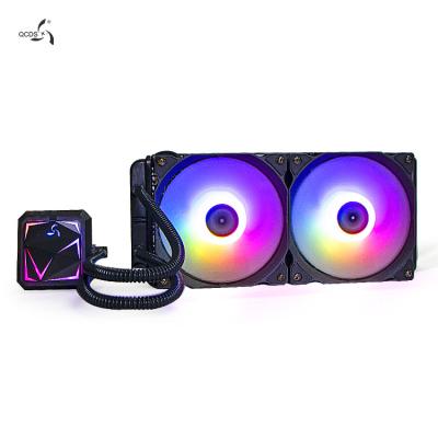 China Customizable Computer Case ODM Factory PC Case Cooling LED Lights Fan Head Office Compute RGB Air Cooling Fan CPU Cooler Water Cooling for sale