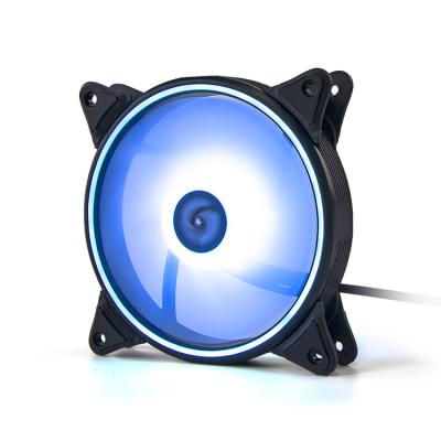 China Custom Computer Case Wholesale OEM 12mm Computer Case CPU LED Cooler Silent Air Cooling Fan 12cm RGB Fans for sale