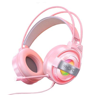 China Factory direct wholesale gaming headset headband computer earphone with USB microphone for sale