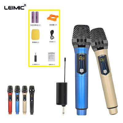 China Headset Microphone Charging Microphone Karaoke Professional Wireless Handheld Microphone One For Home Party KTV for sale