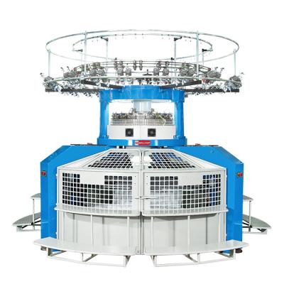 China WELLKNIT Home Decor Textile Pile Sherpa Jacquard Machine Weft Circular Knitting Machine (Cutting Pile Machine) Double for sale