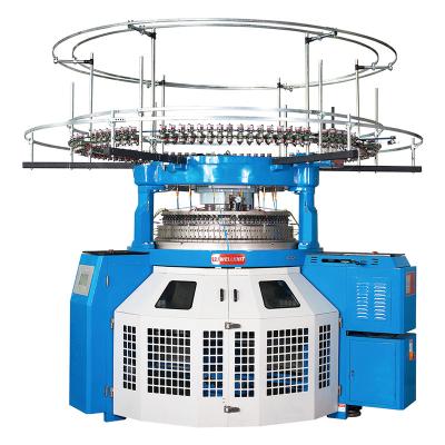 China OEM Supplier Weft Double Knit Machine Knitting Machine Home Textile for sale