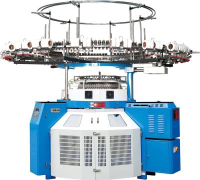 China WELLKNIT Simple Automated Mesh Jacquard Circular Knitting Machine High Quality Breathable Weft Suit Jacquard Knitting Machine for sale