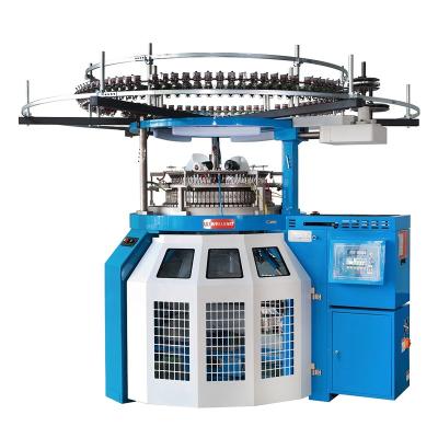 China High Quality Single Leg Frame TRSP Weft Terry Circular Knitting Machine WELLKNIT Loungewear for sale