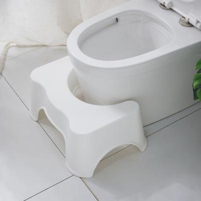 China Eco-freindly Potty Footrest Thickened Adult Children Plastic Anti-Slip Toilet Squat Stepping Sneak Home Bathroom Tools for sale