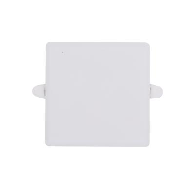 China Hotel Ultra Slim Recessed Frameless Led Ceiling Panel Light Square 16w 22w 32w Office Lighting Flat Panel Led for sale