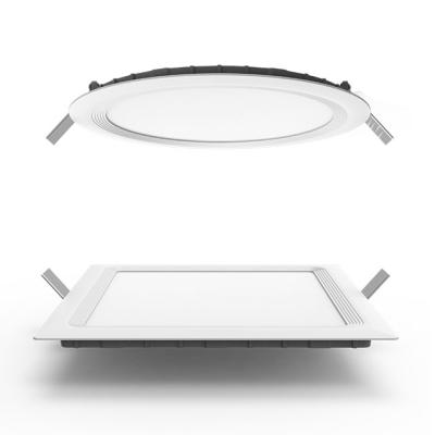 China Desktop 3w 6w 12w led panel light round recessed panel led panel 18w 220mm ultra thin indoor lighting for sale