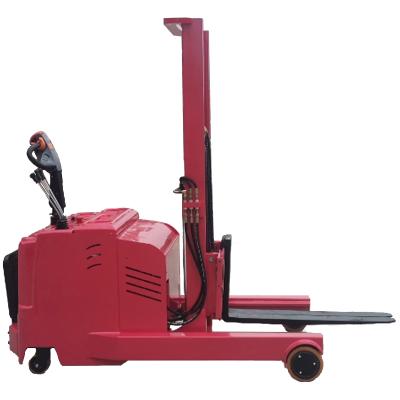 China Hotels Reach Full Electric Counterbalance Stacker 1ton 1.5ton 2ton Forklift Lift Electric Legless Lifter for sale