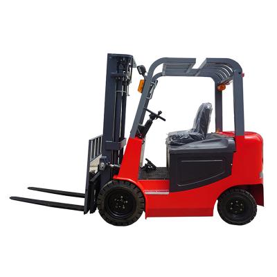 China Hotels DPC 2ton Four Wheel Drive Battery Stacker Hydraulic Small Forklift Automatic Forklift for sale