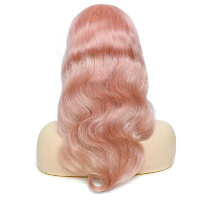 China Wholesale Body Wave Pre Plucked Customize Color Pink 613 27 99J Burgundy Red Straight Body Wave HD Lace 360 ​​Full Lace Frontal Wigs for sale