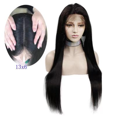 China Body Wave Bleached To Knot White Women Brazilian Virgin Straight Hair Plucked Wholesale Thin Hd Lace Front Wig 13x6 13x4 Wigs for sale