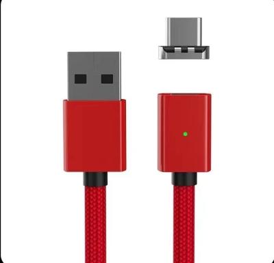 China Multi Data Transfer Function Fast Magnetic Cable Charger Micro USB Cable For IOS Xiaomi Fast Magnetic Phone Charging Cable Type C Cable for sale