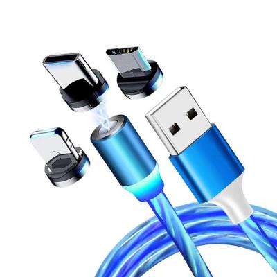 China Mobile Phone Etc.electronic Product Factory Direct Sales Flame USB Cylindrical Type C Cable Fast Charging Cable For Huawei P40 P30 For iPhone 12 11 for sale