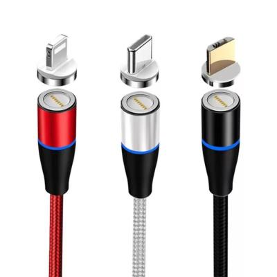 China High Quality And Cheap Type-C Multi Function Magnetic USB Data Transfer Cable Magnetic Cable Fast Charging Charger Cable For iPhone Xiaomi Phone for sale