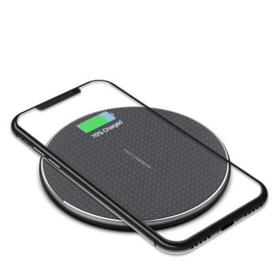 China 10W Mobile Phone Fast Wireless Charger For Samsung Galaxy S10 S9 S8 Note 9 USB Qi Charging Pad For Xiaomi iPhone 11 pro XS XR Max X 8 plus 1 for sale