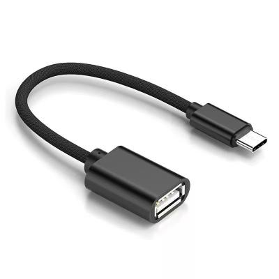 China LAPTOP USB-C to Male USB OTG Adapter Cable MicroUSB Type C to USB 3.0 Female Cable Adapter for Type-C Phone Samsung Xiaomi Adapters for sale