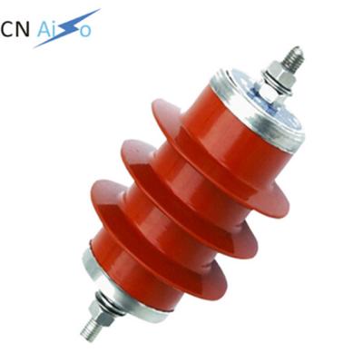 China Distribution line 30mm zinc oxide varistor 6kV lightning surge arrester with factory price for sale