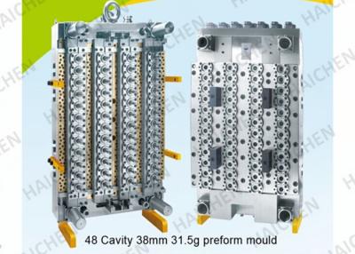 China Molde caliente del objeto semitrabajado del ANIMAL DOMÉSTICO de la cavidad 30g del acero 48 del corredor para la botella plástica en venta