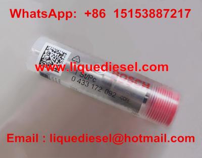 China BOSCH fuel nozzle 0433172092 , 0 433 172 092 , DLLA140P1790, DLLA 140 P 1790 for BOSCH for sale