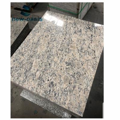 China Santa Cecilia classic Light Cream Colored Yellow Gold Brazil Granite white Granite For natural Stone Kitchen table counter Top à venda