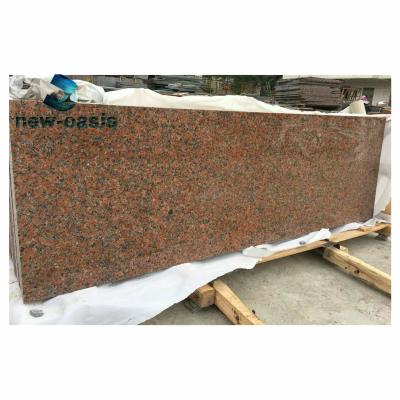 China Dark red color G562 Maple red granite for flooring à venda