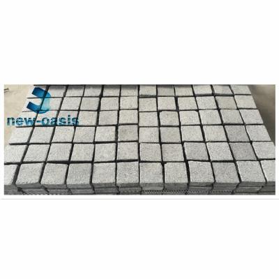 China G602 granite with mesh in square shape for sale